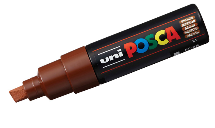 POSCA PC‑8K Broad Chisel Paint Marker (8mm)