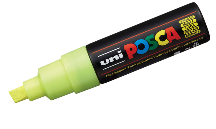 POSCA PC‑8K Broad Chisel Paint Marker (8mm)