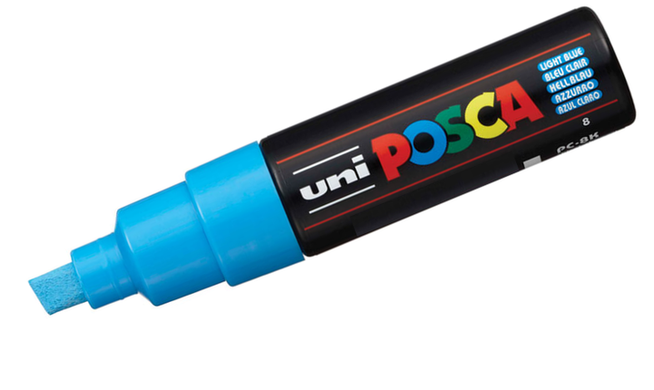 POSCA PC‑8K Broad Chisel Paint Marker (8mm)