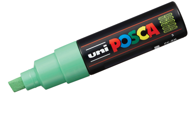 POSCA PC‑8K Broad Chisel Paint Marker (8mm)