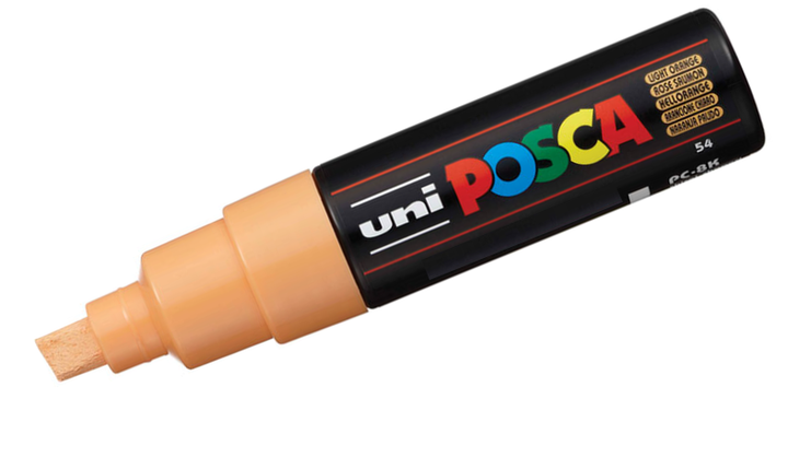POSCA PC‑8K Broad Chisel Paint Marker (8mm)