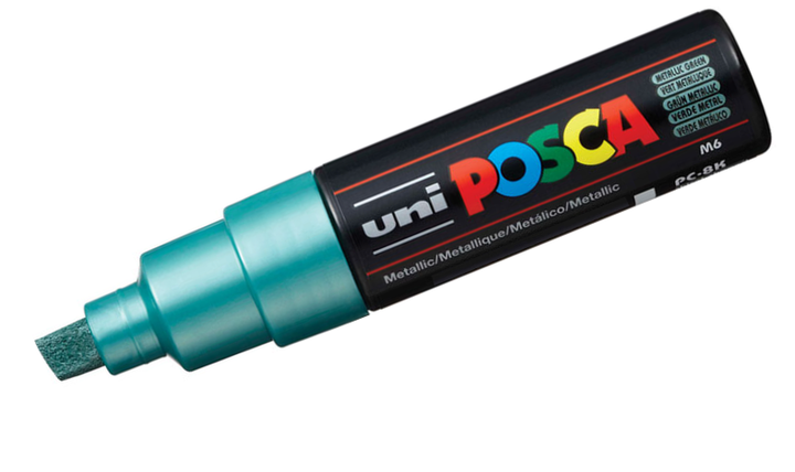 POSCA PC‑8K Broad Chisel Paint Marker (8mm)