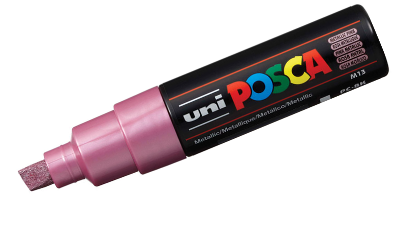 POSCA PC‑8K Broad Chisel Paint Marker (8mm)