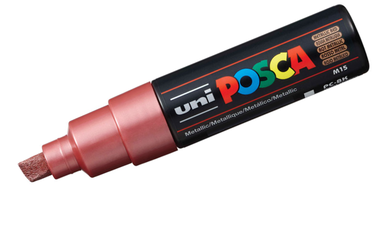 POSCA PC‑8K Broad Chisel Paint Marker (8mm)