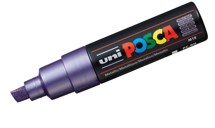 POSCA PC‑8K Broad Chisel Paint Marker (8mm)