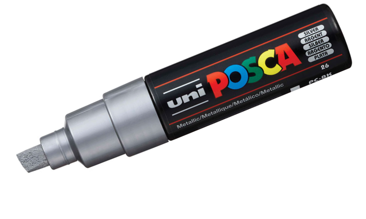 POSCA PC‑8K Broad Chisel Paint Marker (8mm)