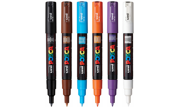 Uni POSCA Marker Pen Set of 24