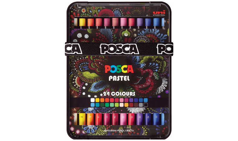 Posca Pastel Set, 24-Colors