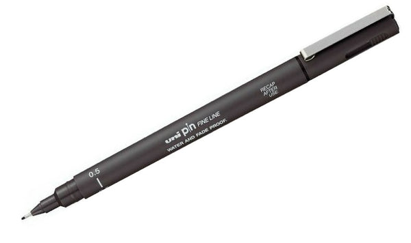 Uni PIN Drawing Pen Dark Grey