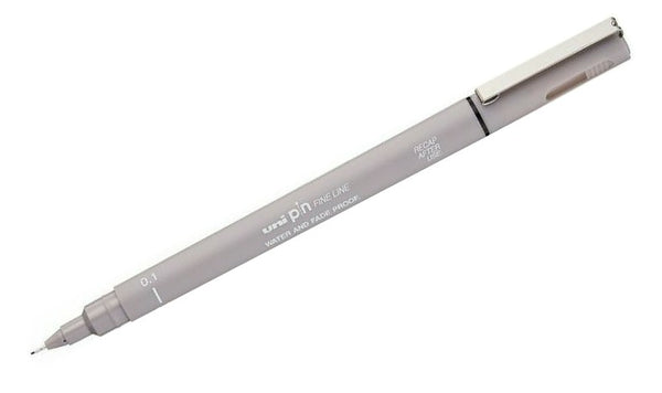 Uni PIN Drawing Pen Light Grey